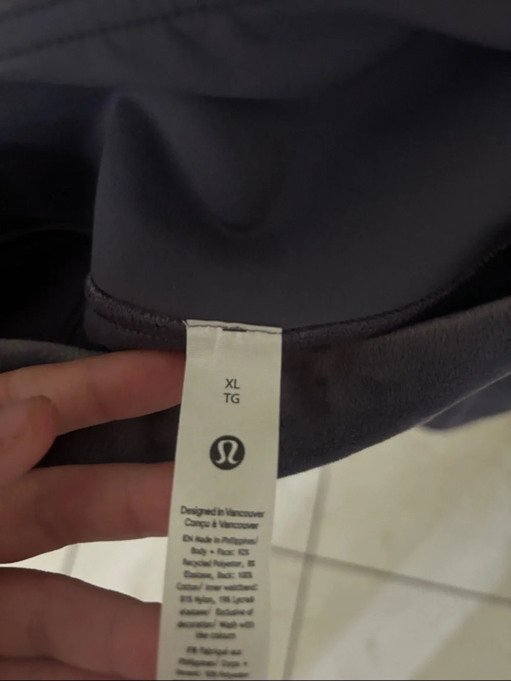 Lululemon Women's Scuba High-Rise in a  Deep Purple Velvet A-Line Skirt